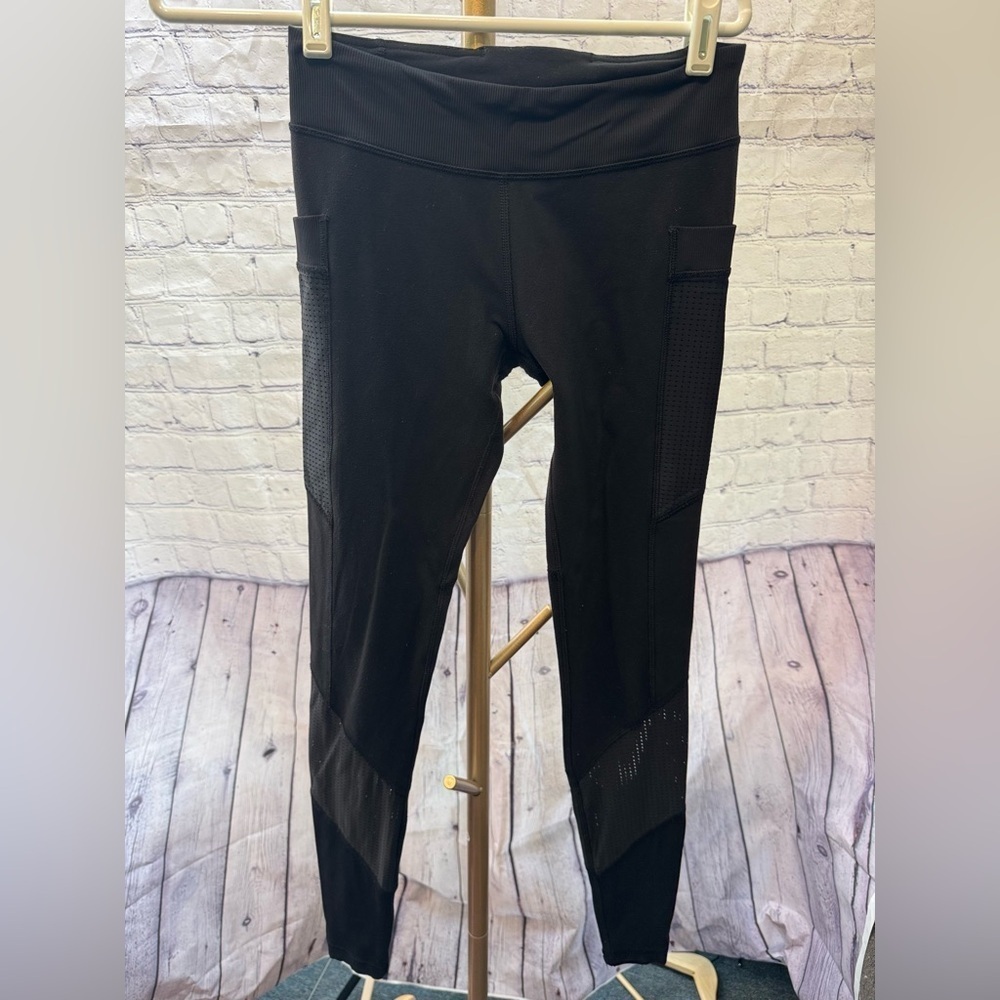 Ivivva girls black yoga pants